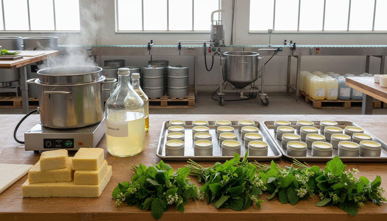 Melissa Essential Oil for Solid Perfume & Balm Makers